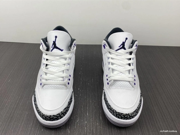 CT8532-105 'Dark Retro Jordan 3 Air Iris' 1122